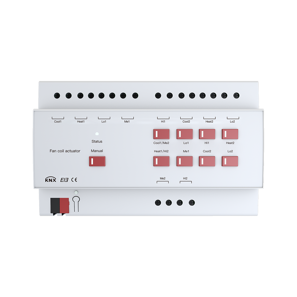 Исполнитель змеевика вентилятора KNX 