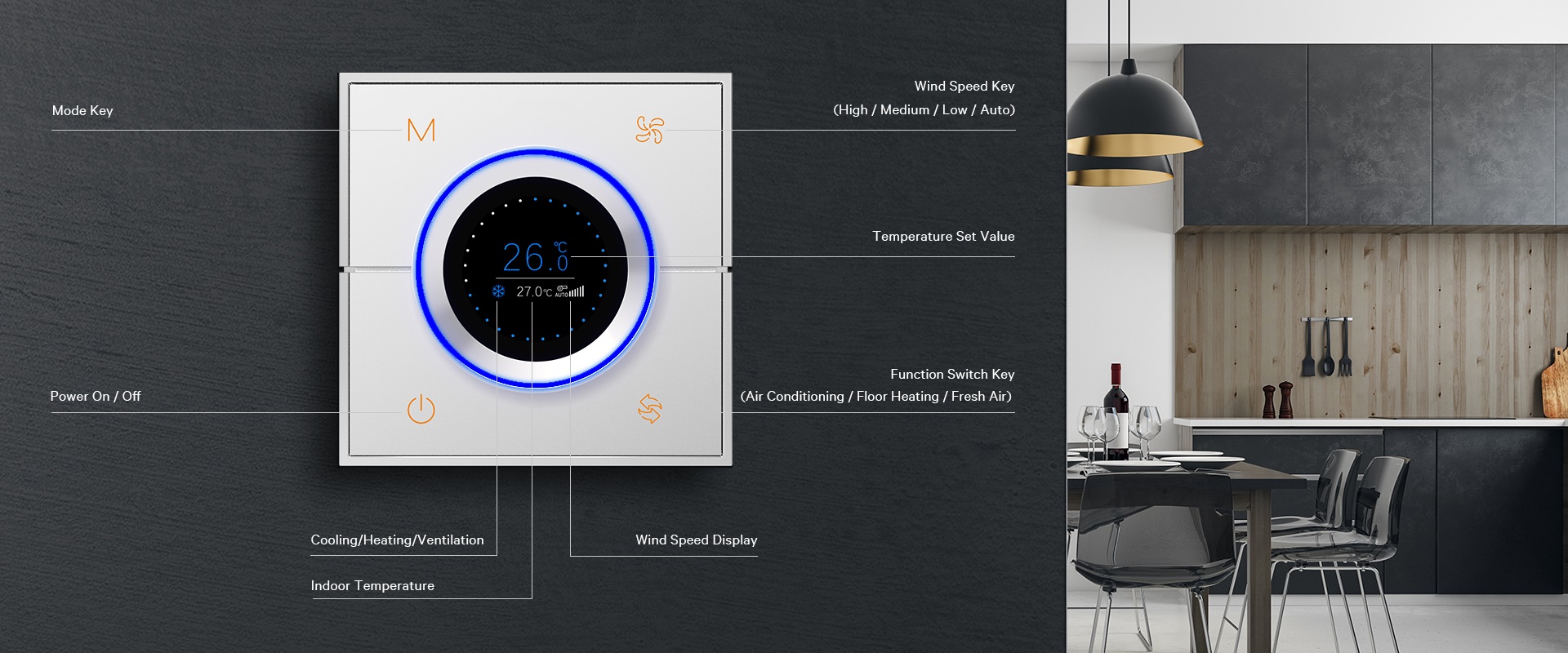 KNX Konb Thermostat of AC, Underfloor heating, and Fresh Air.jpg